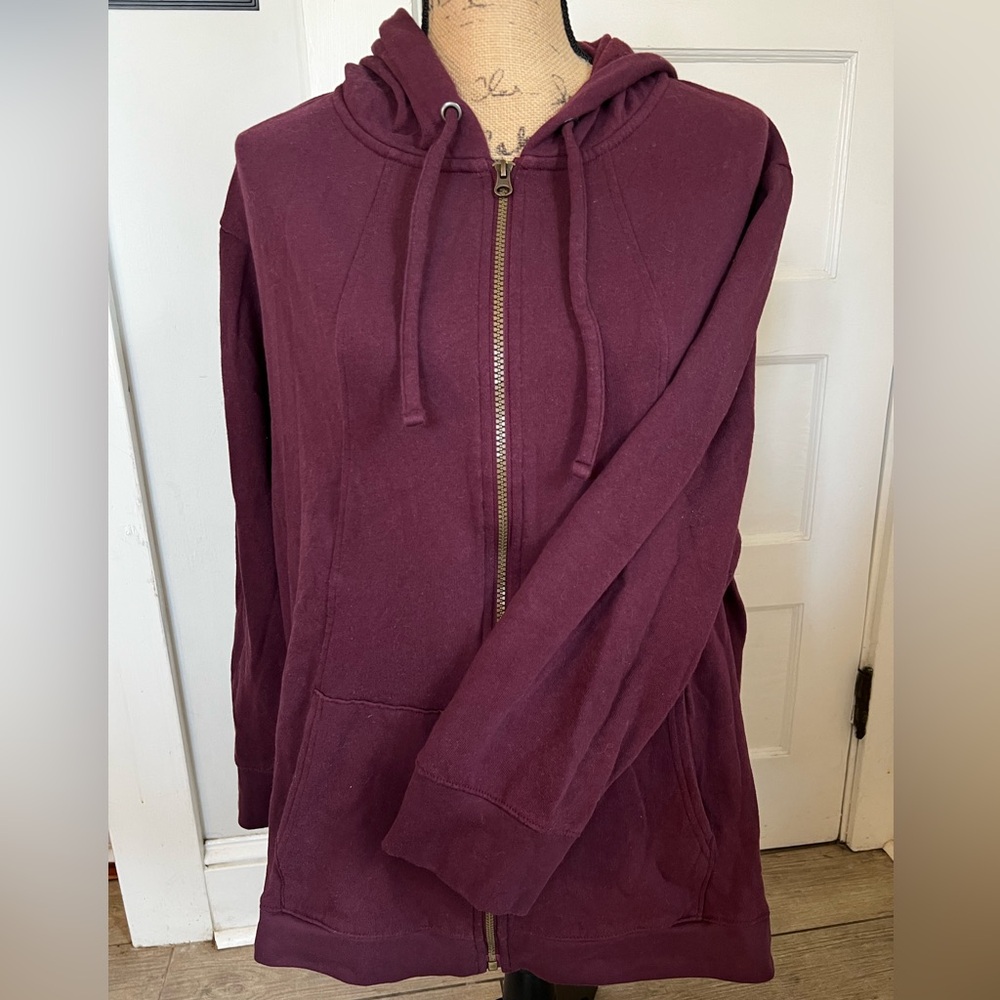Terra and Sky Women's Plus Fleece Hoodie - Size 2X - Picture 3 of 13